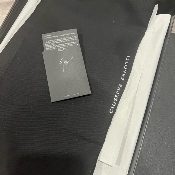 Giuseppe Zanotti Kriss High Tops - Black Glitter - Picture 7 of 8